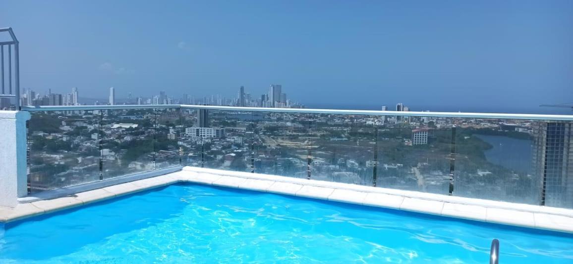 Apartamento Apto Con Vista Al Mar Caribe Cerca De Todo!!! Cartagena